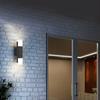 Aluminum LED sensor outdoor wall lamps waterproof acrylic wall lamp staircase hallway  exterior courtyard balcony wall light
