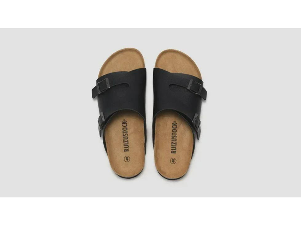 Ruizu Cork Sandals: Unisex Summer Beach Slippers for Couples and Students