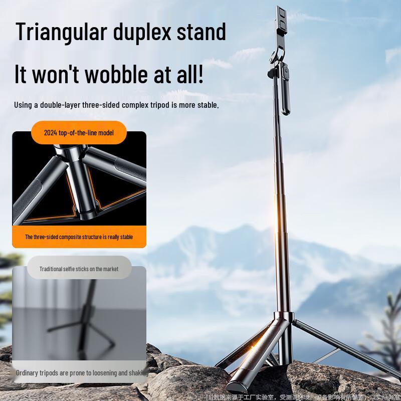 Extendable Selfie Stick Tripod with Bluetooth Remote