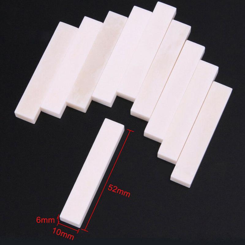 Blank Bone Nut Handmade for LP Folk Classical Electric Acoustic Guitar