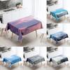 Blue Sky White Cloud Tablecloth Cumulus  Anti-fouling Waterproof Rectangular Kitchen Table Home Decoration