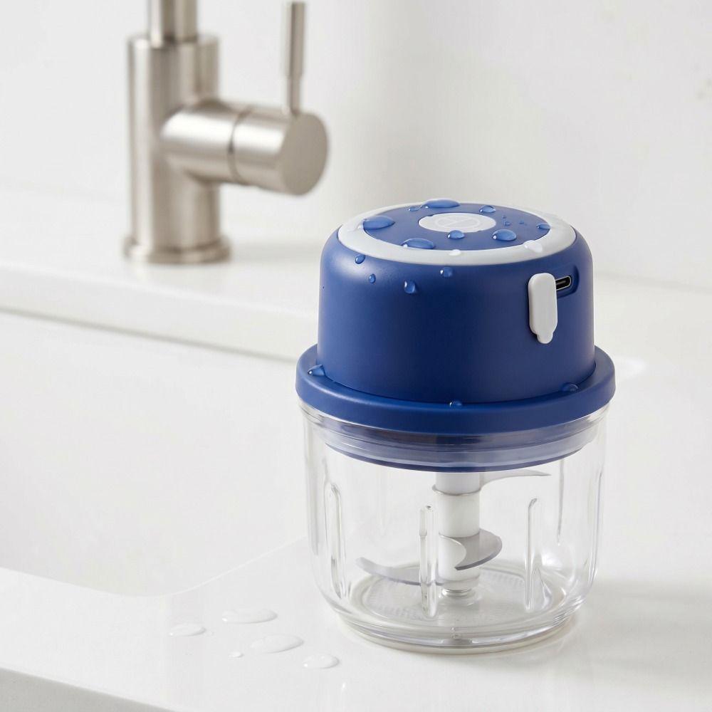 Rechargeable Mini Automatic Food Processor Portable Multifunctional Electric Mincer Home Appliance