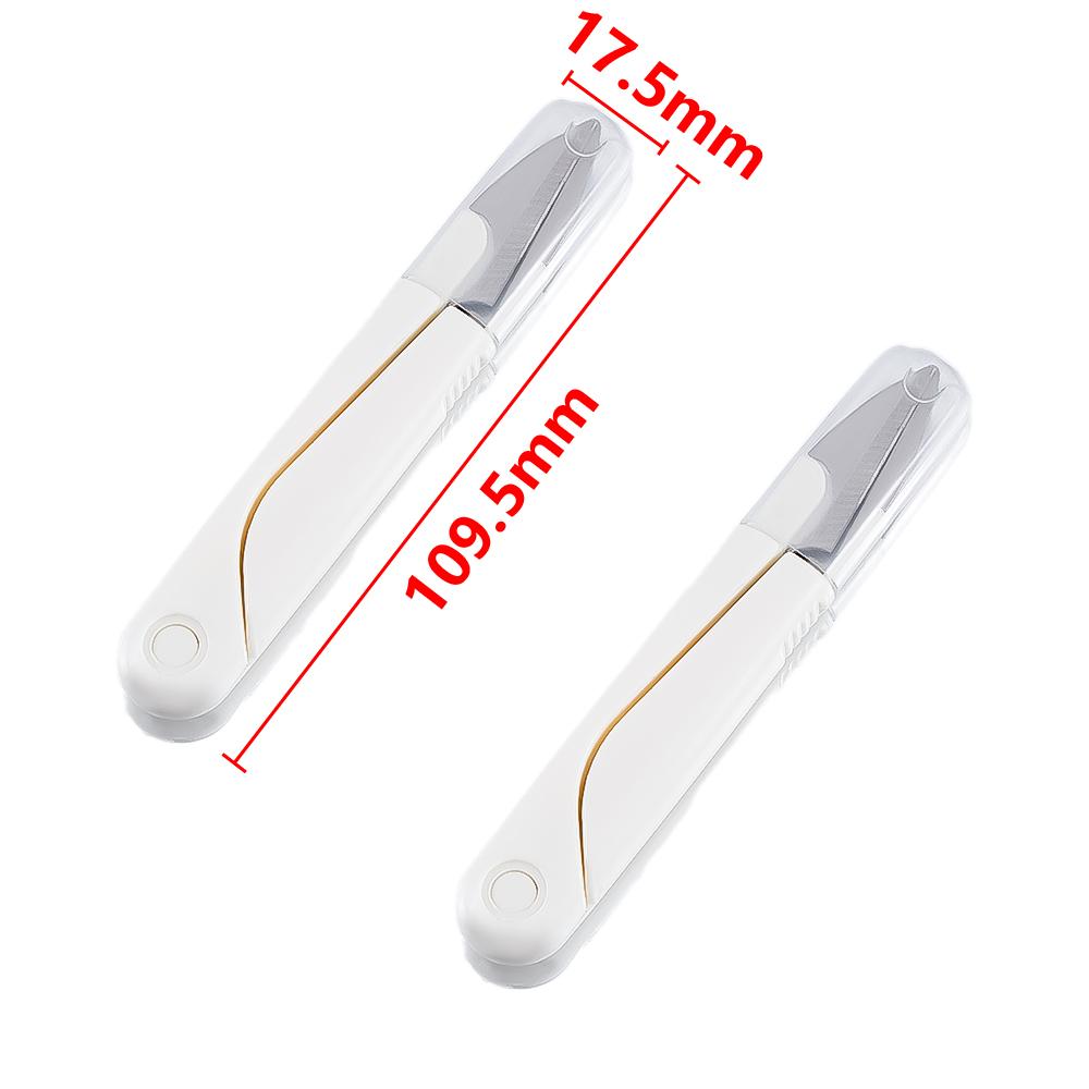 1 Stück Werkzeug Pinzette Schere Näh Faltschere Schneider Schere Stickerei Handarbeit Schneidepinzette Zange Krawatte Reißverschluss Basteln