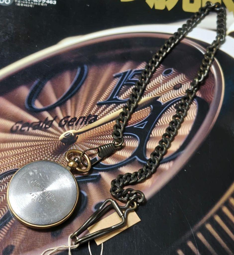 [USED] Seiko Alba SUCCESS Pocket Watch with Chain, Made In Japan