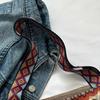 Ethnic Style Women Shoulder Crossbody Bag with Large Capacity Fashionable & Simple Tote Bag Women Commuting Tote Bag  Red