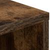 Sideboard with Drawers Smoked Oak 60 x 33.5 x 84 cm