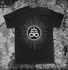 Leviathan Cross T Shirt Punk DIY Occult Gothic Satan Goat's Head Baphomet Pentagram Satanic Goat Plus Tops#Color(1)