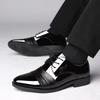 Lace Up Oxfords Shoes Social Shoe Male Business Men's Formal Official Leather Casual Elegant and Classic Footwear Gentleman Suit