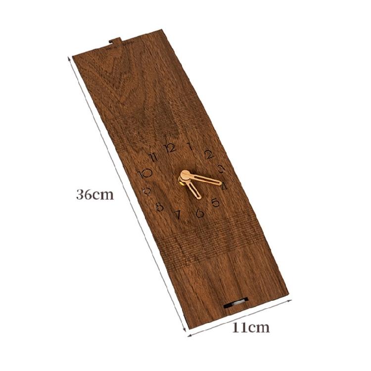Battery Operated Desk Clocks Silents No Ticking Analog Small Clock Decorative Tabletop Clock for Bedside Bedroom Kitchen