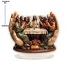 2D flache Acryl-Religionsdekoration für Das Letzte Abendmahl, Innen- und Außendekoration - Keine Batterie/Strom erforderlich, Kostenlose Tagesdekoration,