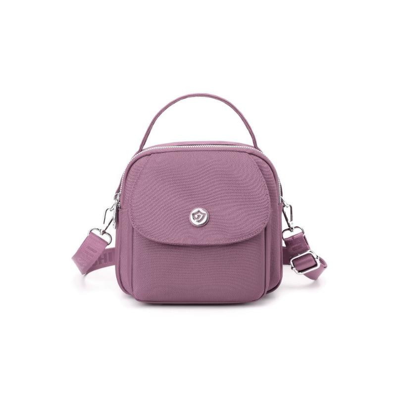 New canvas portable small lightweight multi-layer mother bag medium messenger bag Oxford cloth hand bag