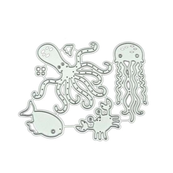 Jellyfish Octopus Crab Metal Cutting Dies DIY Scrapbooking Paper Cards Stencil