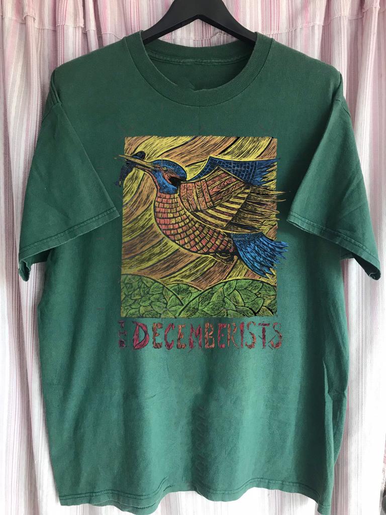 Rare Collection The Decemberists Album Band All Size S to 5XL Green T-shirt