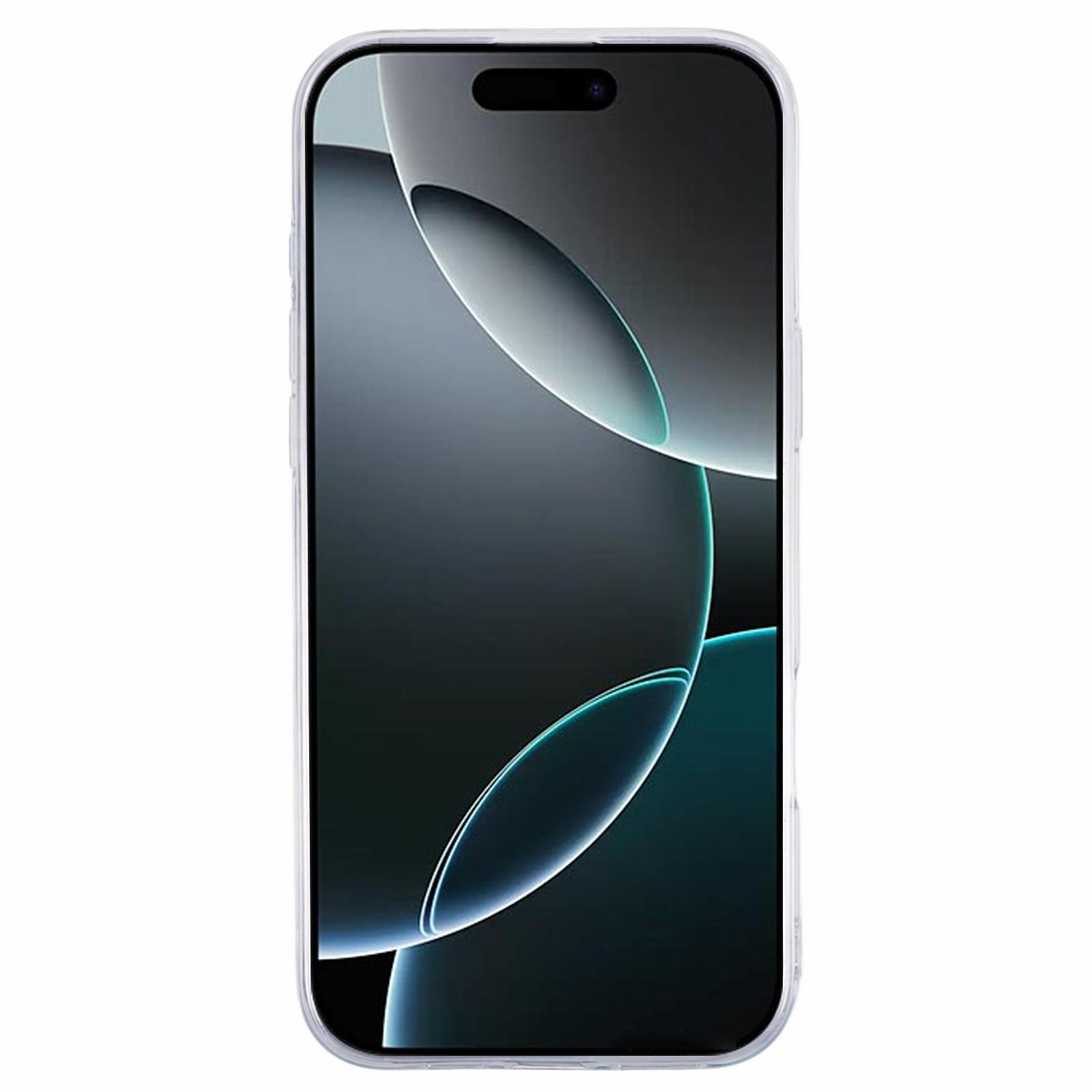 

For iPhone 16 Pro Max Case Floating Quicksand Pattern Soft TPU Back Cover Feather
