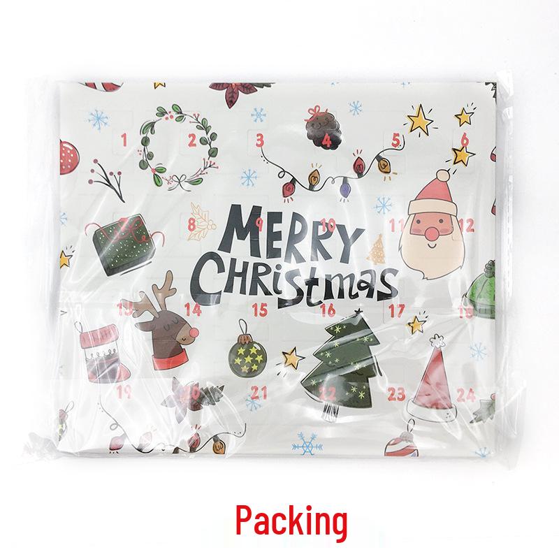 Hot Selling 24-Day Advent Calendar DIY Jewelry Surprise Box for Christmas Gifts