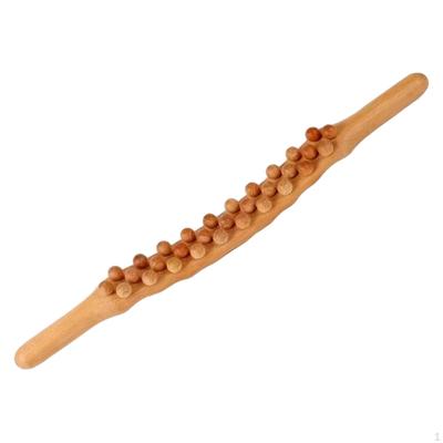 Gua Sha Holz-Massagegerät Guasha Schabestock, Handgehaltenes entspannendes Beinmassagegerät