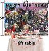Danganronpa Party Decor Party Supplies Backdrop Banner Background Vinyl 7x5ft