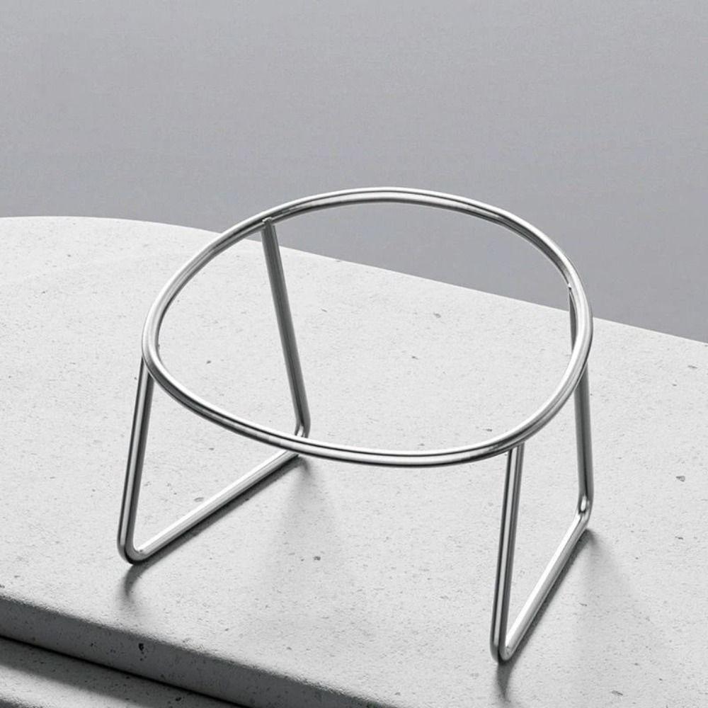 Stable Raised Cat Bowls Elevated 15° Neck Guard Dog Bowls Shatter-resistant 304 Stainless Steel Cat Food Bowl for Puppy and Cat