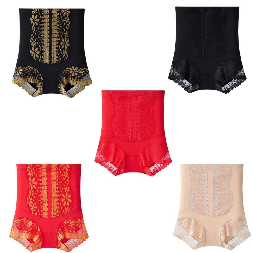 High Waist Tummy Control Underwear Belly Contracting Butt Lifting Panties  Body Shaping