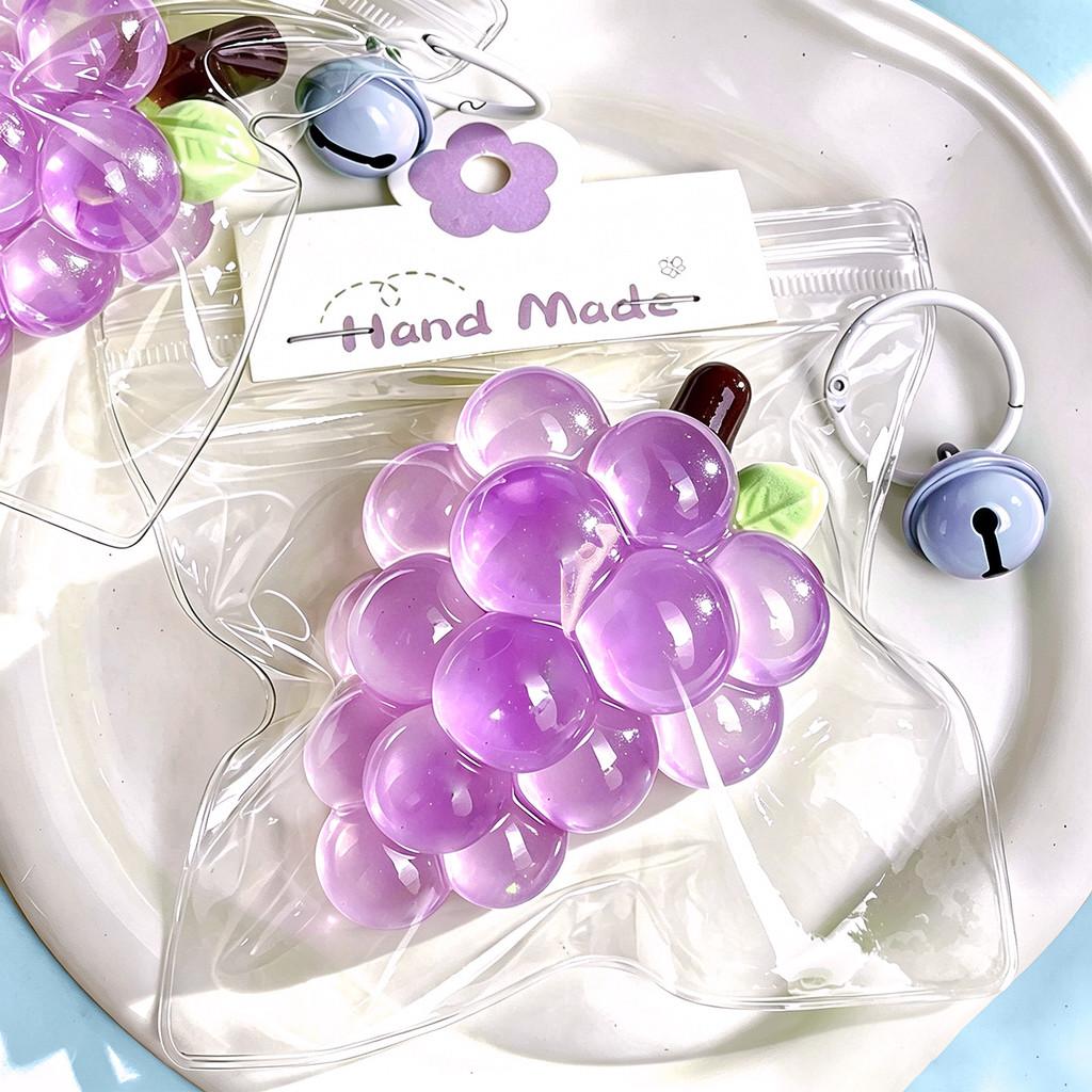 Food Grade Silicone Grapes Stress Relief Toy For Kids And Adults
