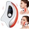 Electric Gua Sha Facial Massager Heated Vibration Face Scraping Board Double Chin Remove Anti Wrinkles Face Lifting Tools Skin