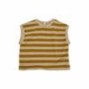 Customized Pure Cotton Striped Sleeveless Vest for Boys & Girls - Korean Style Summer Inner Wear T-shirt