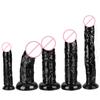 Extra Large  Thick  and Long Black Giant Simulation Dildo Stallion  Anti Anal Blockage Fist Sex