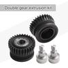 Premium Metal Drive Extruder Gear Set for K1 and Series Enhanced Design with For NANO Coated Hardened Steel Material