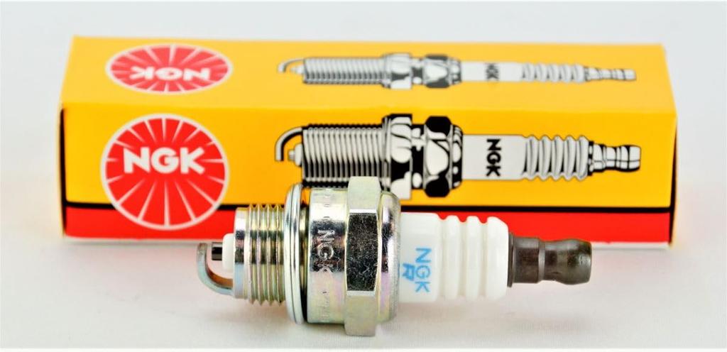 NGK (6703) BPMR7A Spark Plugs Individually Boxed - Pack of 2, Copper
