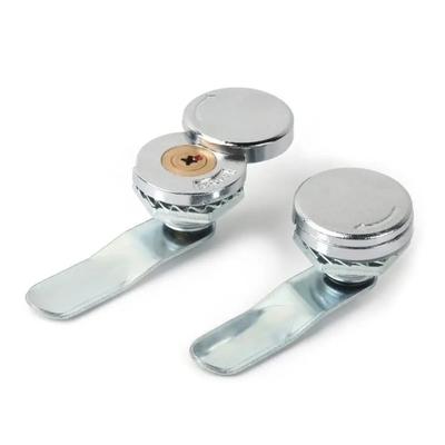 High-quality Door Lock Useful Steady Cam Lock Padlock for Security Door Cabinet Mailbox Drawer Cupboard Camlock 16mm + 2 Keys