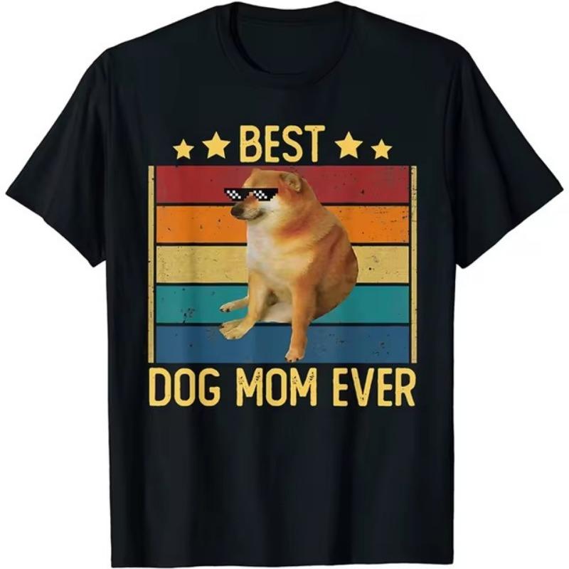Printed Men's T Shirts Funny Summer Animals O-Neck Short Sleeve Casual Comforts Tee Shirt Tops Women