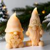 Creative Dwarf Silicone Candle Mold Gypsum Form Resin Ornaments Molds DIY Gnome Handmade Gift Aroma Candle Mould