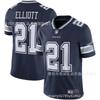 Dallas Cowboys NFL Camiseta de Fútbol Americano Hombres Mujeres Niños Algodón Uniforme Deportivo de Equipo 15 Dak Prescott 21 Ezekiel Elliott
