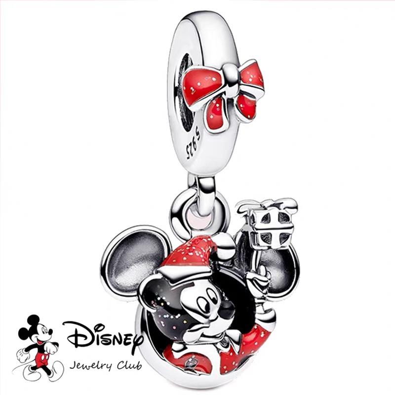 Brandneue MINISO Charms Perlen Komponenten Do It Yourself Hohe Qualität Feiner Schmuck Geschenke Minnie Maus Eislaufen Zauberlehrling Mickey Perle
