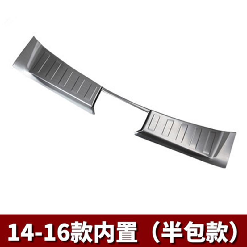 

Rogue нержавеющая сталь задний бампер протектор порог багажника защитная накладка отделка для Nissan X-Trail X Trail T32 2014-2016 автомобиль 2