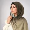 Women Gradient Cotton Jersey Hijab Scarf Lady High Quality Head Wraps Shawl Muslim Headscarf Islamic Turban Bandana Eid180*70Cm