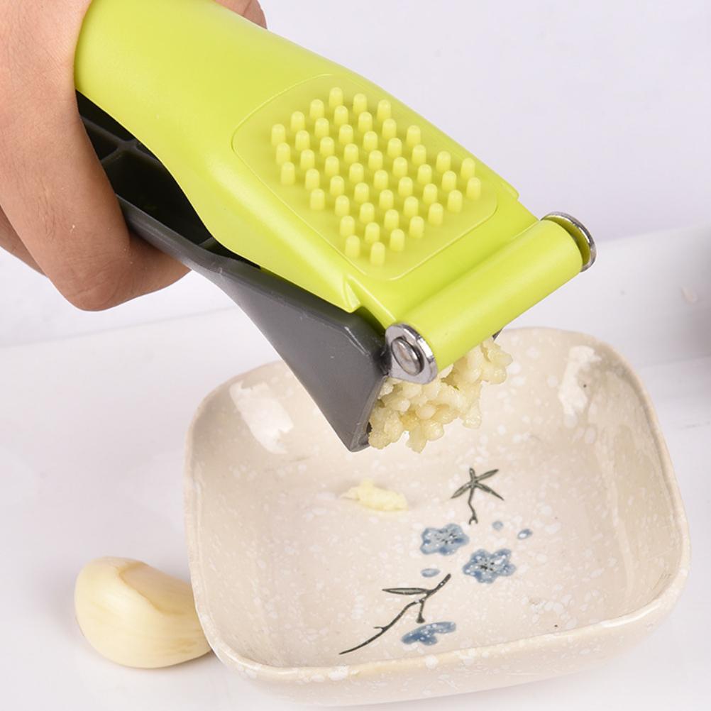 Plastic Handle Garlic Press Slicer Creative Garlic Mincer Crusher Professional Garlic Kitchen Tools Garlic Slicer