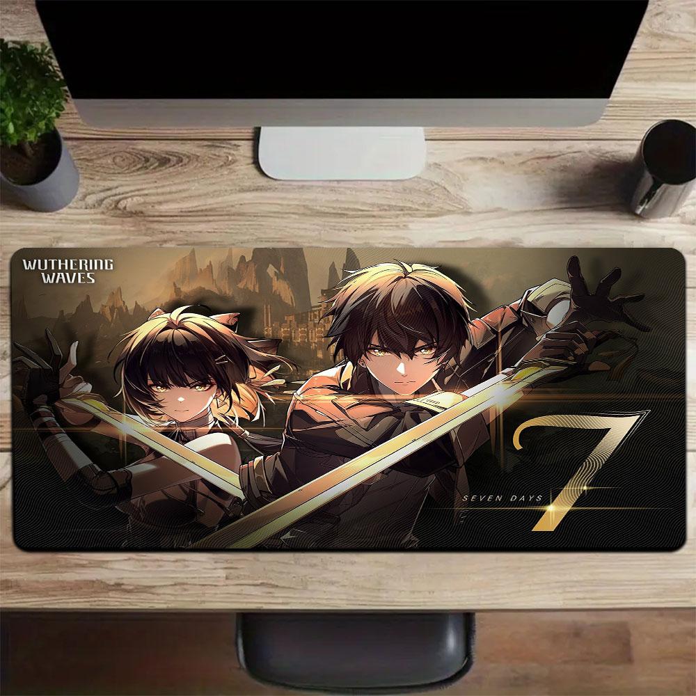 pc Wuthering Waves Large Mouse Pad computer mat Desk Mat keyboard mat Office Gaming Table Mat