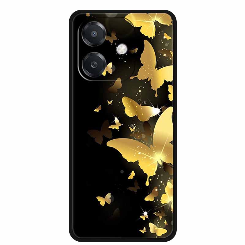 For OPPO A20 Case A 20 Phone Cover Lion Wolf Black Silicone Soft Back Cover Case For OPPO A40 A40m A60 5G Case A 40 A 60 Coque
