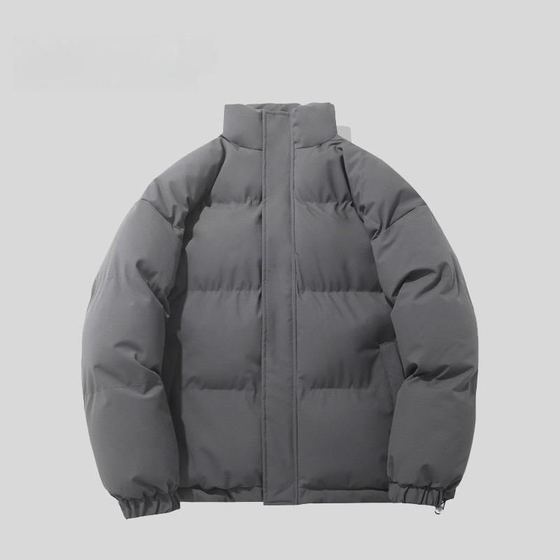 Cotton Clothing Men and Women with The Same Section of The Winter Loose Stand-up Collar Cotton Jacket Thickened Cotton Jacket Couples Jacket Men