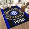 Inter Milan Area Rug Design For Foyer Outdoor Game Room Study Room Antislip Rug Anime Office Decor Birthdaychristmas Gift