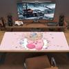 Kirby Print  Cushion Non-slip Laptop Tablet Big Mousepad XXL Mat Mini PC Playmat With Lock edge