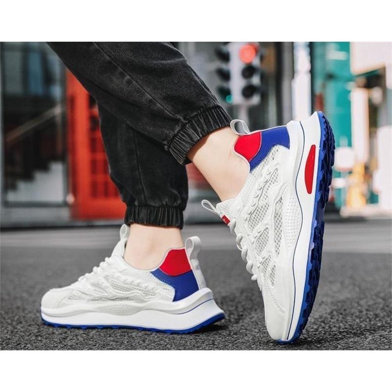 Men's Shoes, Low-cut, Thick-soled Sports And Casual Shoes, Fashion, All-match, Breathable Men's Shoes