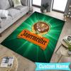 Custom NameJager-meister Spirit Drink Carpet, Indoor Rug, Chair Rug, Living Rooms, Doormat Made From Polyester Home Decor Birthday Christmas Gifts