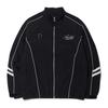 Acei Contrast Piping Track Jacket [Uni] Black