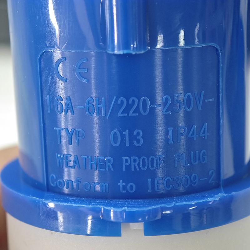 1 szt. Gniazdo przyłączeniowe do kempingu 3-pinowe 240V 16A Wtyczka przyłączeniowa do kampera kampera samochodu Adapter wtyczki głównej Adapter do przyłącza kempingowego