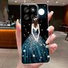 Phone Case For Motorola Moto G56 / Moto G66J / Moto G66Y 5G Butterfly Bow Protective Casing Transparent Soft Silicone TPU Cover