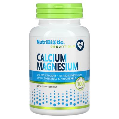 Packed with Essential Nutrients, Calcium Magnesium, Gluten-Free, 100 Capsules