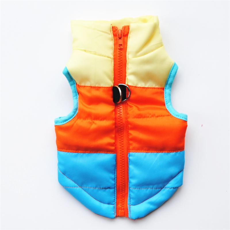 Abbigliamento caldo per animali domestici per vestiti per cani per cani di piccola taglia Giacca per cuccioli Inverno per cani Costume Gilet Abbigliamento