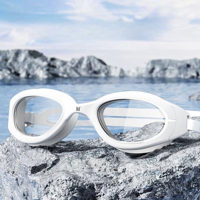 Lunettes de natation de marque pour hommes et femmes, réglables, HD, étanches, anti-buée, en silicone, lunettes pour sports nautiques, lunettes de natation professionnelles